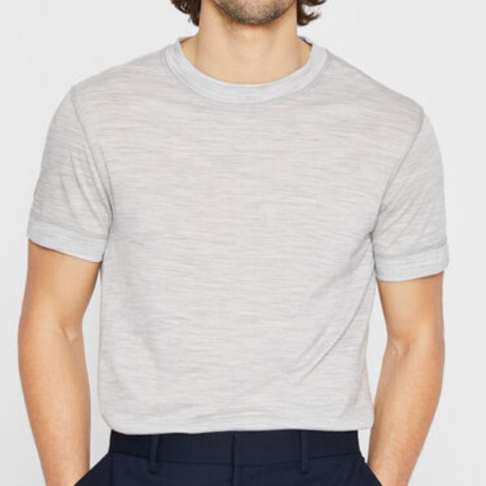 Club Monaco Short Sleeve Wool Blend Tee Men’s XL